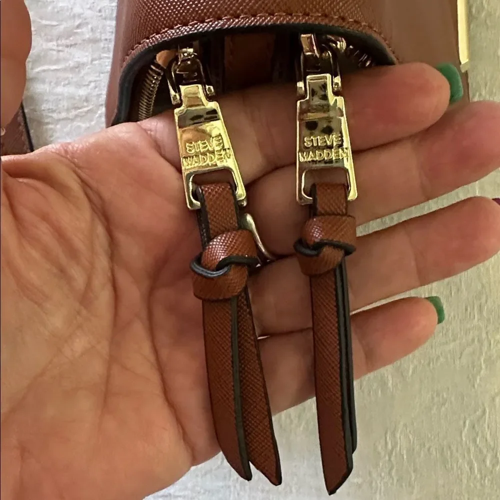Steve Madden Brown Bkarlee Crossbody Bag Wallet
